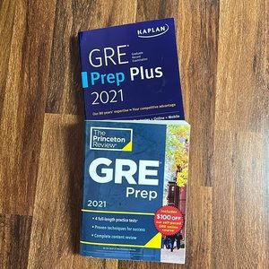 GRE prep books